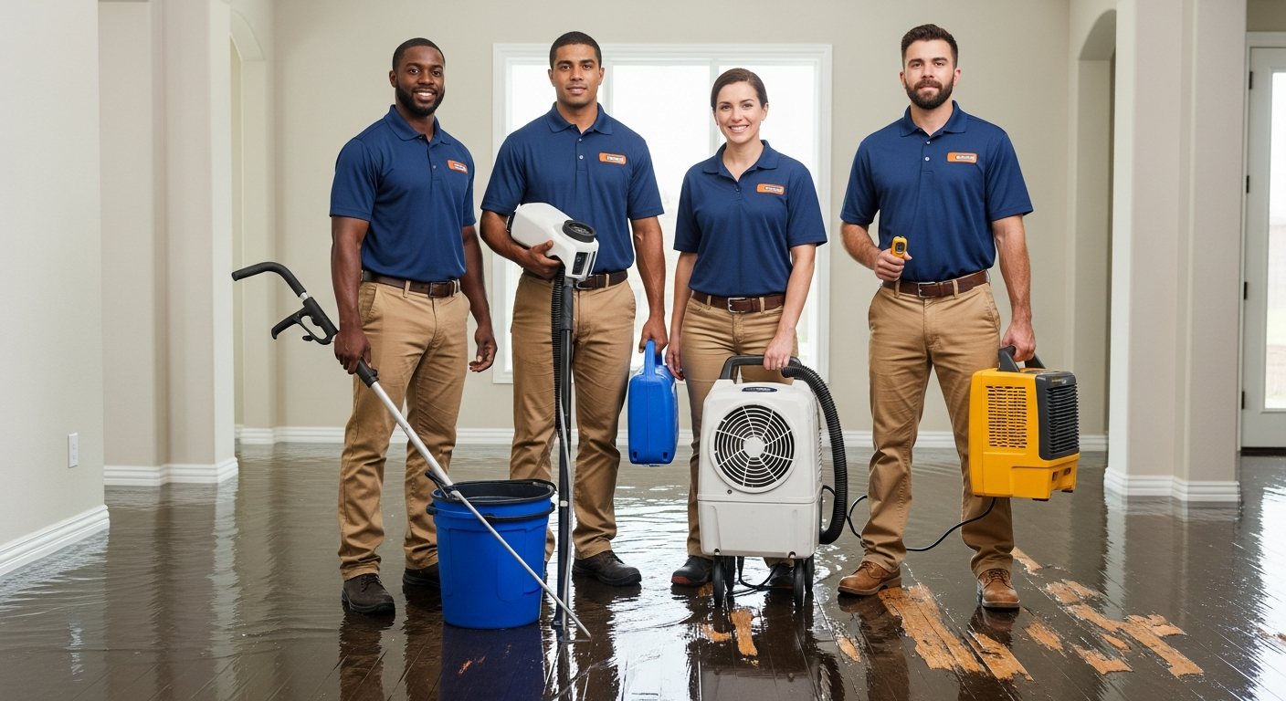 Rhino restoration team at work in Houston